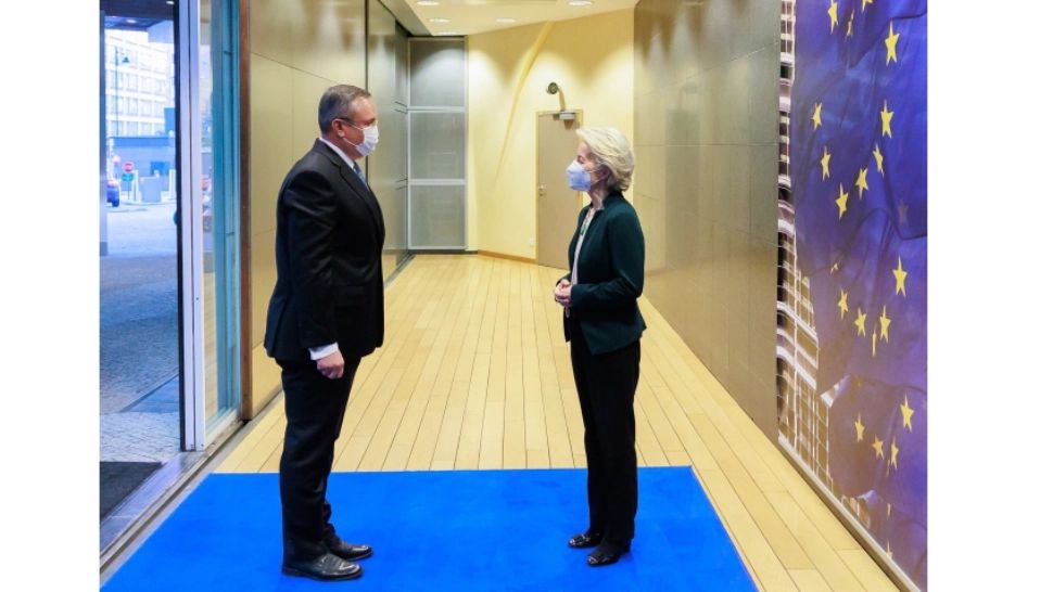 Tur de FORȚĂ al președintelui Comisiei Europene. Von der Leyen se vede în seara asta cu premierul Ciucă