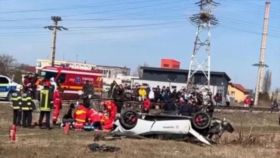 FOTO Tragedie la un raliu din Brașov, un tânăr a murit după ce a fost spulberat de un bolid