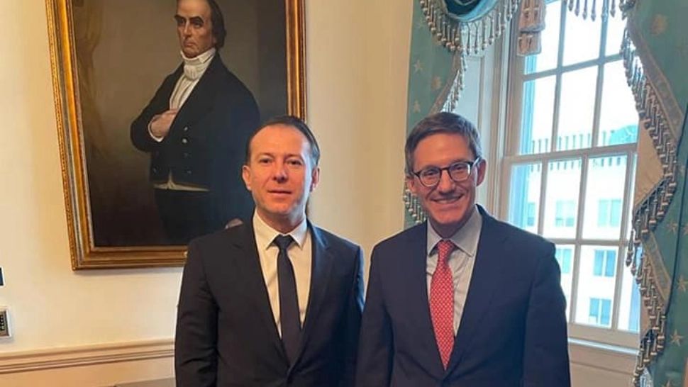 Florin Cîțu, discuții în SUA cu oficiali americani despre programul Visa Waiver