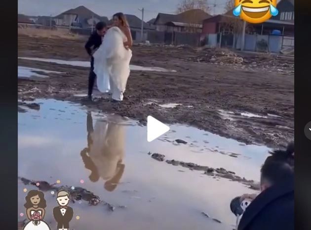 VIDEO – Au vrut o ședință foto artistică pentru nuntă – Au distrus complet evenimentul – Ce s-a întâmplat