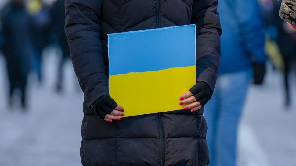 20 martie, Marș pentru Ucraina. Protest la Ambasada Rusiei împotriva ororilor invaziei. Asociația 21 Decembrie 1989, miting pentru PACE