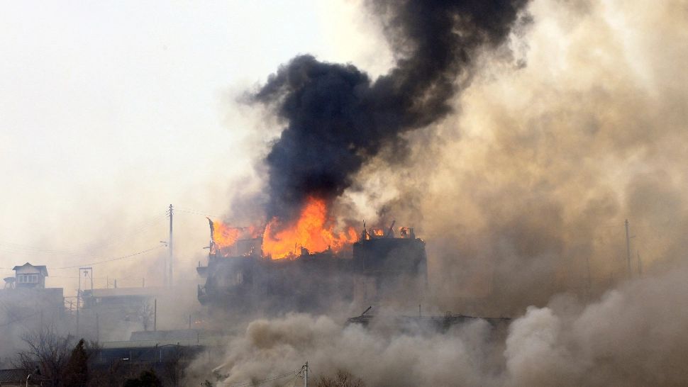 FOTO | Incendiu de vegetaţie devastator în Coreea de Sud. Mii de persoane evacuate