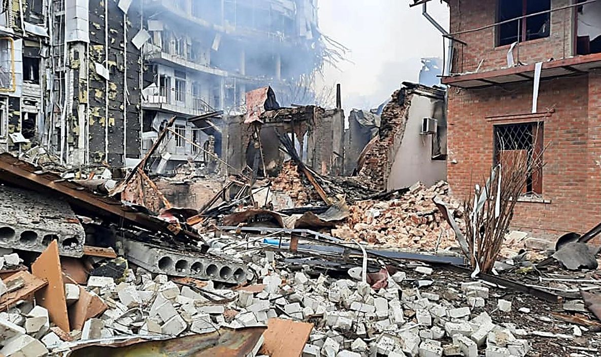 DEZASTRUL din Harkov după 12 zile de la invazia Rusiei - 133 de civili uciși. Imaginile infernului ucrainean - Galerie FOTO