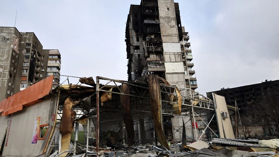 Mariupol, orașul fantomă de la Marea Azov: ȘOCANT, cum arată după 3 luni de bombardamente rusești - VIDEO