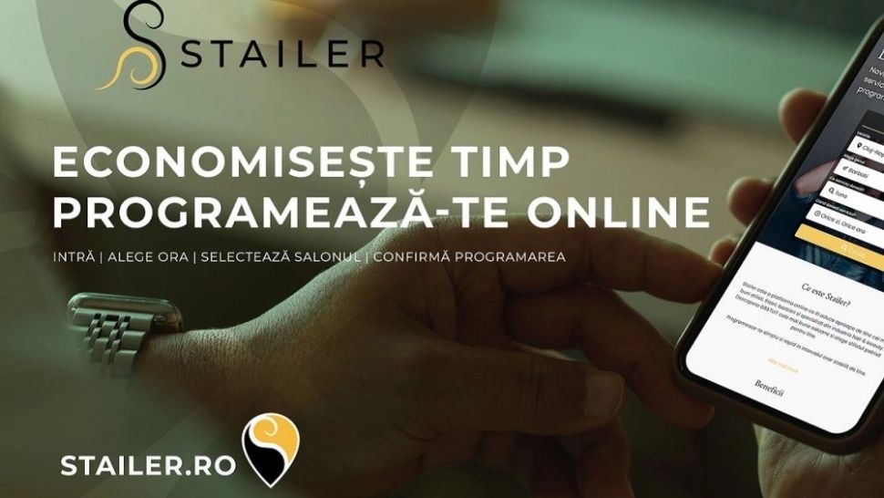 Stailer - programarea la salon nu a fost niciodată mai simplă