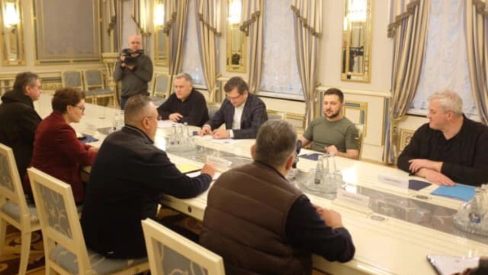 Marcel Ciolacu, după întâlnirea cu președintele Zelenski: „Armata cu picioare de lut a lui Putin trebuie să se zdrobească de zidul ucrainean”