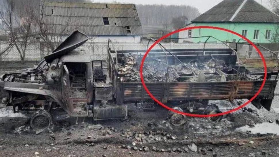 Ministerul ucrainean al Apărării: Rușii transportă bunuri furate în camioane care merg spre Belarus