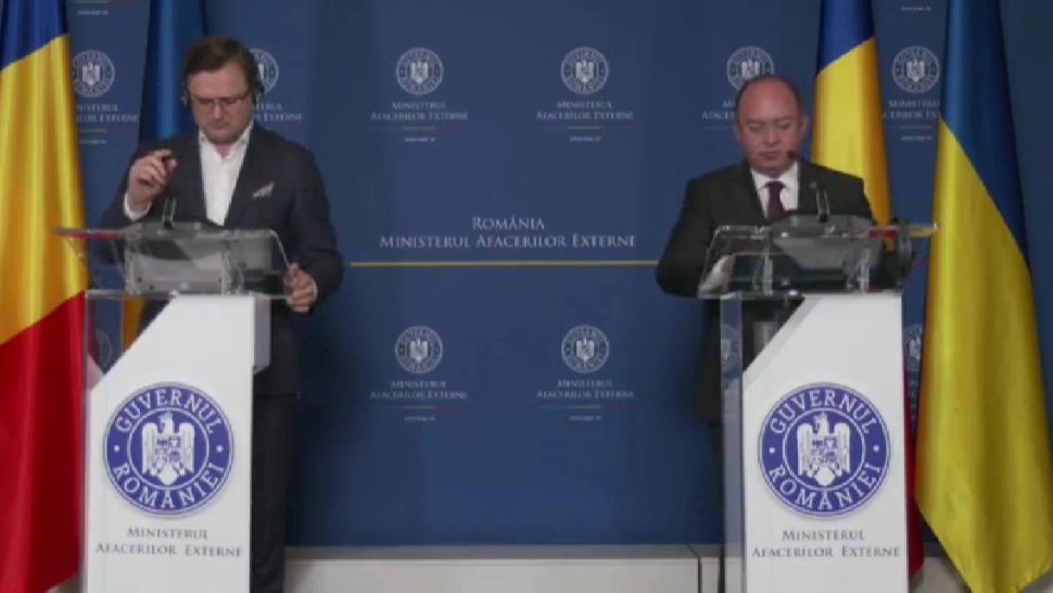 Ucraina nu acceptă "ipocrizia"! Kuleba, la București: Nu comentăm legat de ceea ce primim şi de unde. România a fost foarte onestă