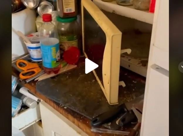 VIDEO – Descoperire îngrozitoare într-un apartament abandonat – Ce a putut să găsească femeia de serviciu – Trebuie să ai stomac “tare” ca să te uiți