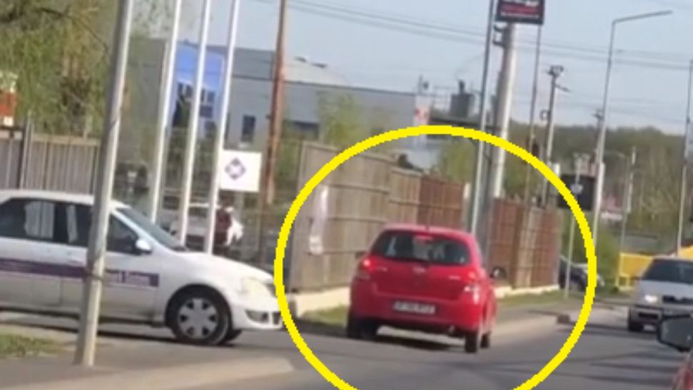 VIDEO Ce faci când nu mai suporți aglomerația din traficul bucureștean? Mergi pe contrasens