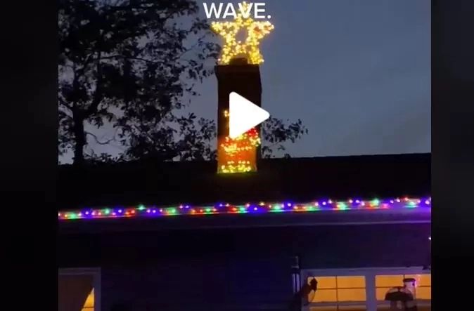 VIDEO – Semnul obscen pe care l-a instalat un american pe acoperișul casei – Vecinii au rămas cu gură căscată