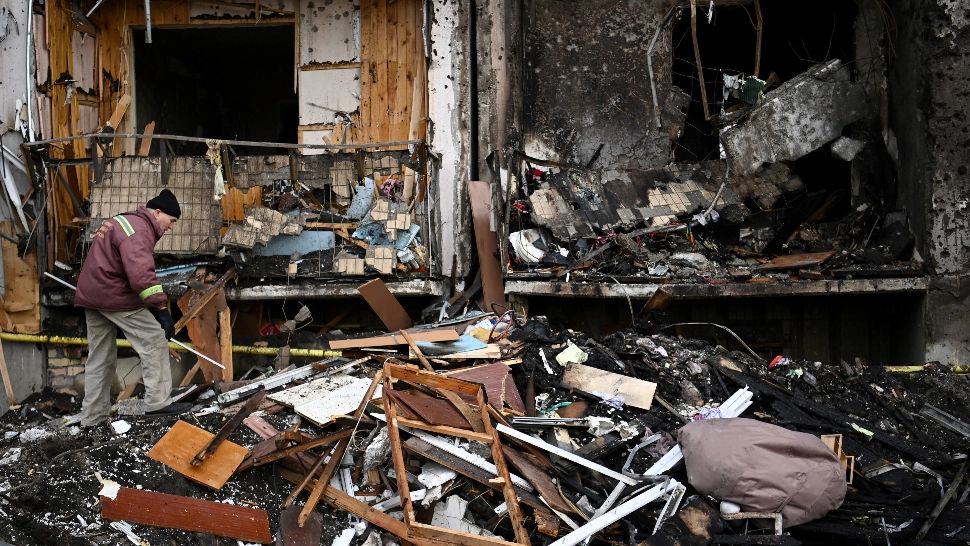 Zeci de cadavre au fost găsite sub ruine, în Borodianka