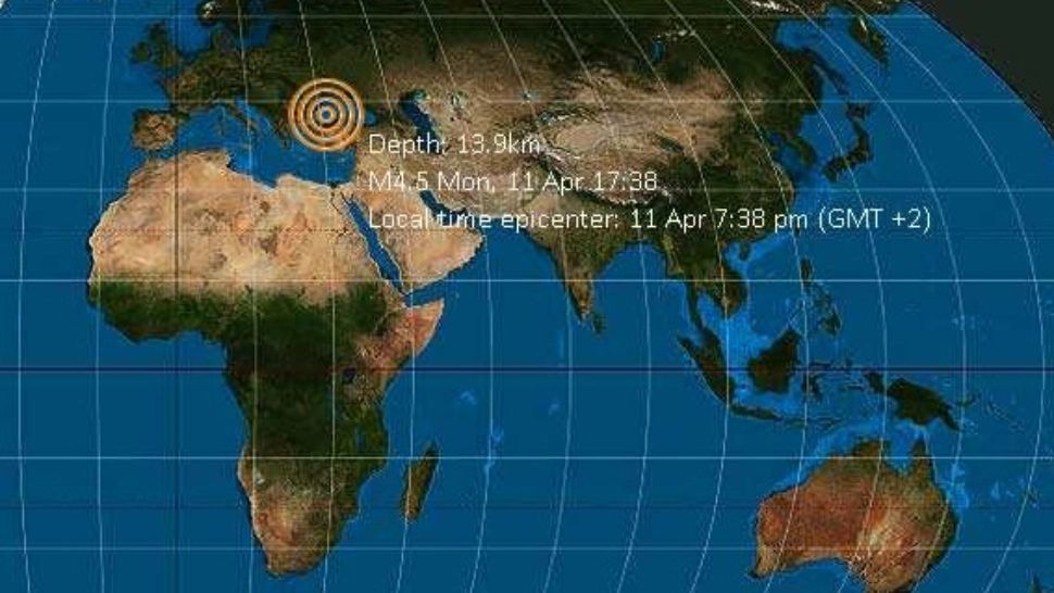 Cutremur puternic în Marea Neagră, luni seară