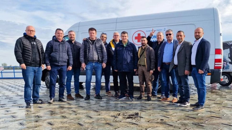 O delegație PMP, condusă de Eugen Tomac, a ajuns în Odesa cu ajutoare umanitare pentru ucraineni