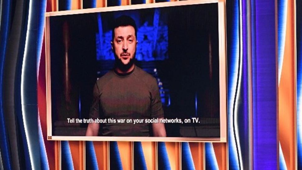 Zelenski, la Premiile Grammy: "Nu există ceva care să se opună mai mult războiului decât muzica"