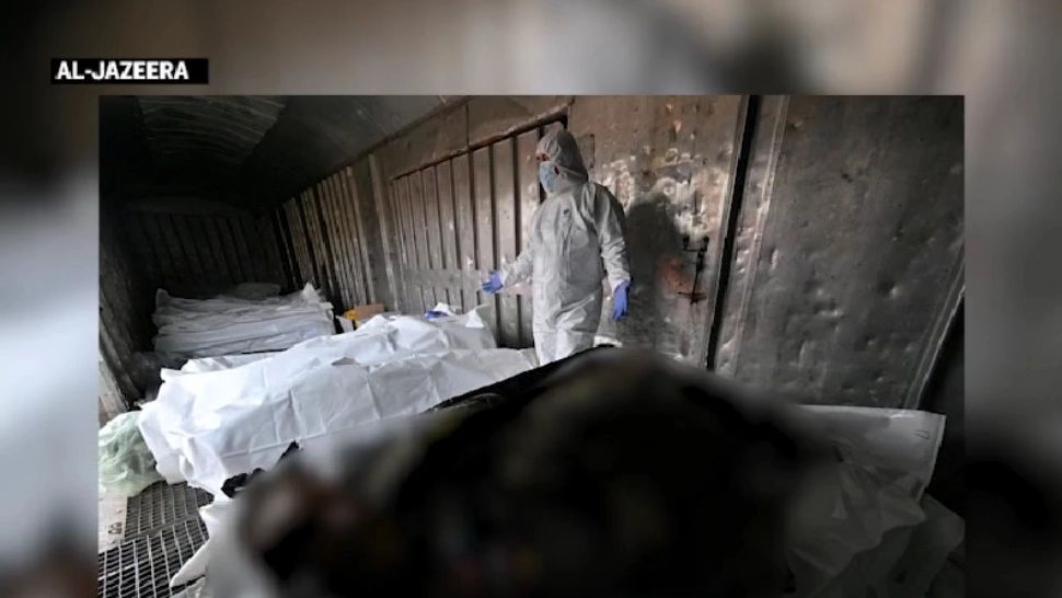 Tren plin cu CADAVRE, lăsat în urmă de ruși, în zona Kievului. Imagini TERIFIANTE