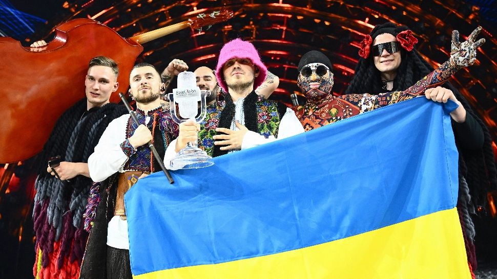 TROFEUL Eurovision, scos la licitație pentru a finanța armata Ucrainei în fața invadatorilor ruși - VIDEO