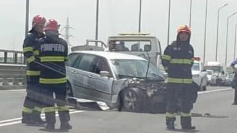 Accident TERIBIL pe DN39, în județul Constanța! Un șofer FĂRĂ PERMIS, în stare gravă la spital
