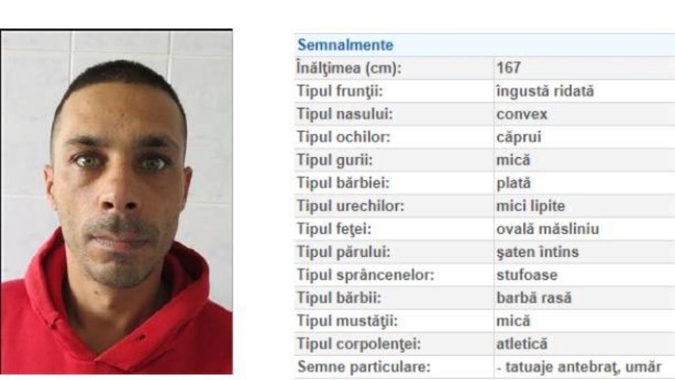 DEȚINUTUL care a EVADAT a fost prins de polițiști: bărbatul era plasat în regim de maximă siguranță 