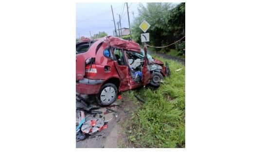 Accident grav în Argeș - O persoană a murit și alta este grav rănită - Imagini cu puternic impact emoțional