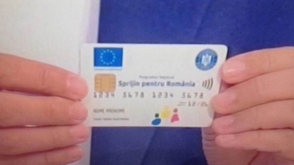 2.581.000 de români vor primi acasă voucherele de la Guvern - Cum arată cardul