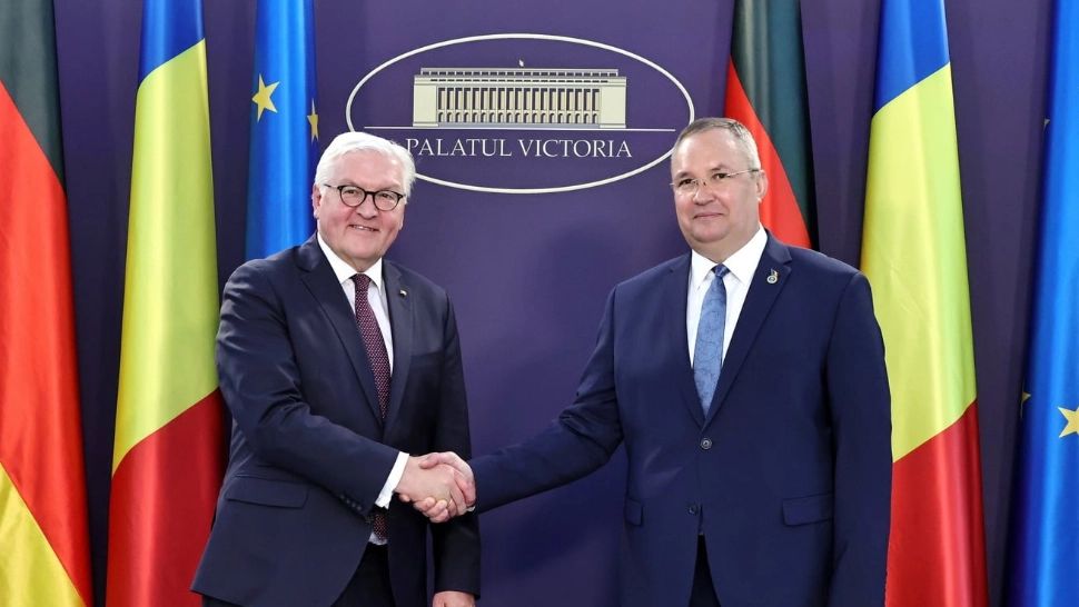 Nicolae Ciucă, discuții cu preşedintele Germaniei: România face eforturi pentru diversificarea surselor de energie