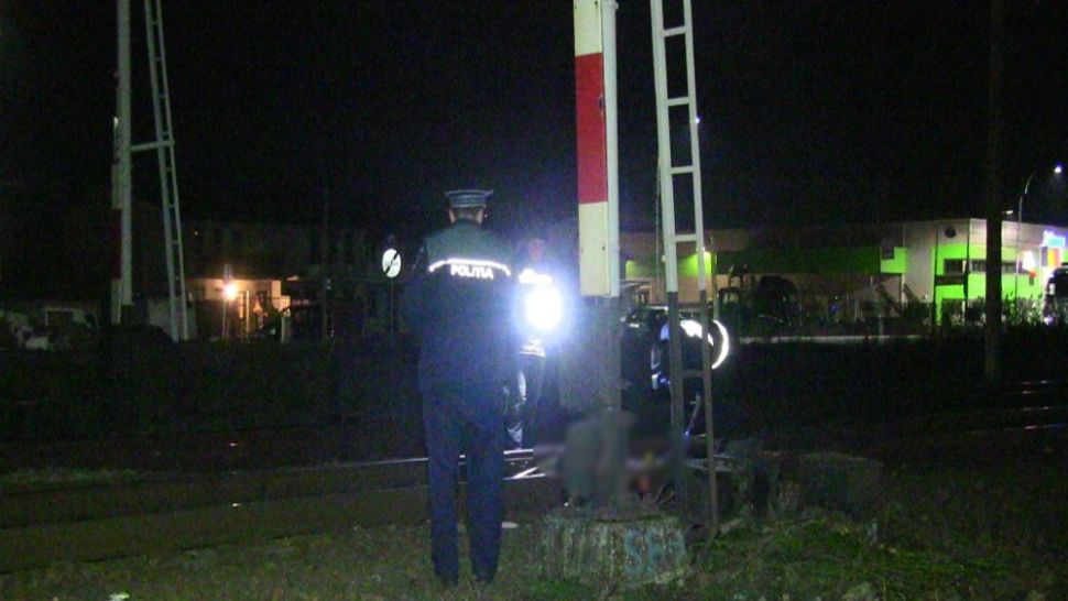 Accident MORTAL pe calea ferată, în municipiul Brăila: un bărbat de 50 de ani a fost lovit frontal