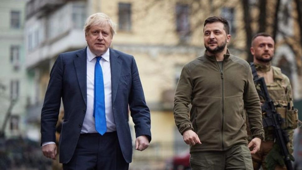 Război Ucraina. Boris Johnson, la Kiev de Ziua Independenței Ucrainei