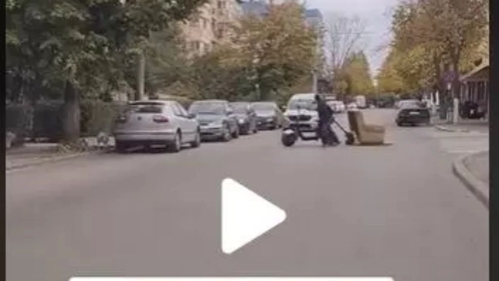 VIDEO – Când crezi că le-ai văzut pe toate, în traficul din România, dar apare asta pe drum – Imagini virale filmate de un șofer
