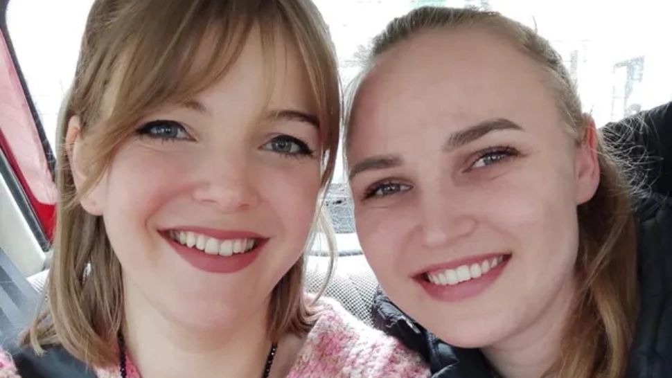 Două surori din Ucraina s-au regăsit după 20 de ani, chiar în timpul războiului - Momente emoționante