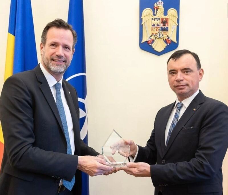 Bogdan Despescu, întâlnire cu Andreas Holzer, directorul Oficiului Federal de Investigații Criminale din Austria