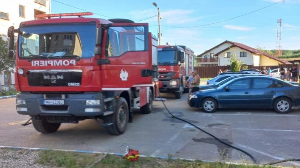 3 adulți și 3 copii, răniți în urma exploziei unei butelii, într-un apartament din Gorj - FOTO