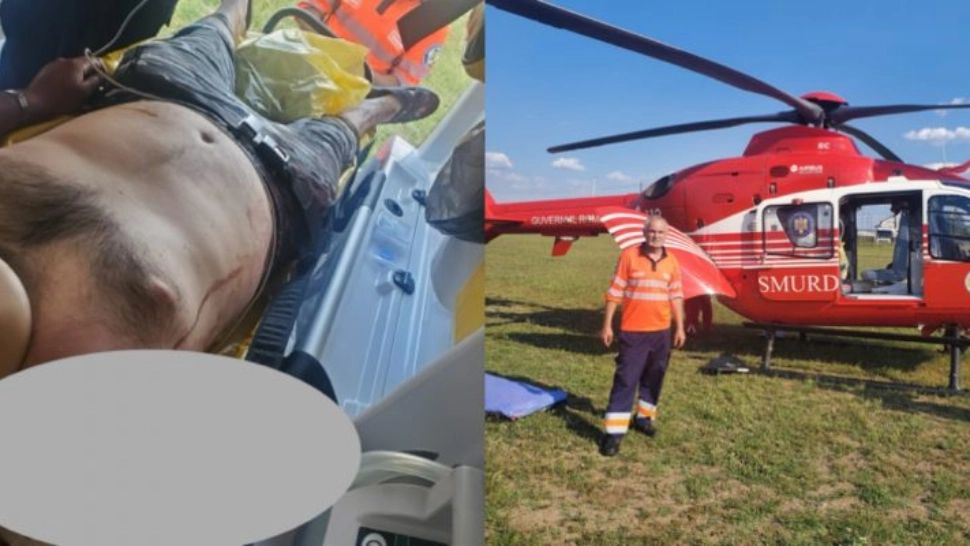 Accident cumplit - Unui șofer i-a fost smuls brațul în timp ce-l ținea pe afară, pe geamul mașinii