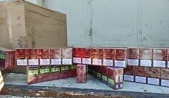 CAPTURĂ uriașă de țigări în Vama Călărași: 1,4 milioane confiscate după schema din Turcia - FOTO