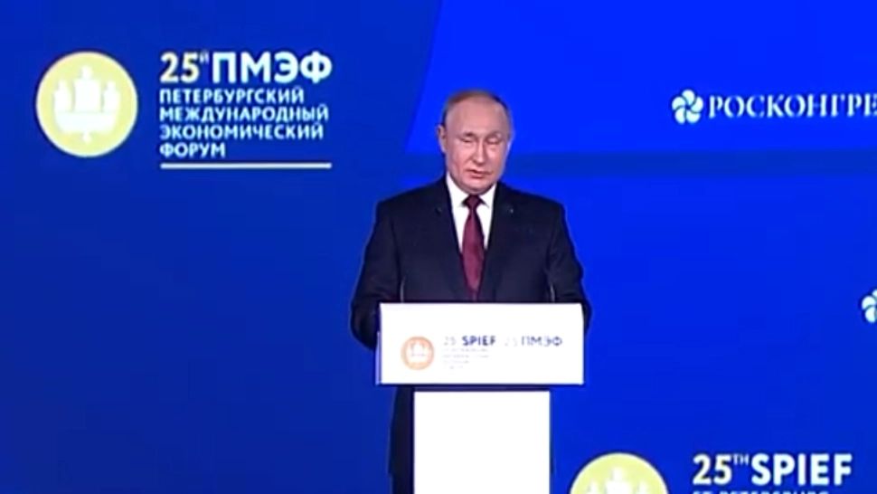 Vladimir Putin, discurs crucial la Sankt Petersburg: Ce s-a întâmplat este provocat de liderii vestici - VIDEO