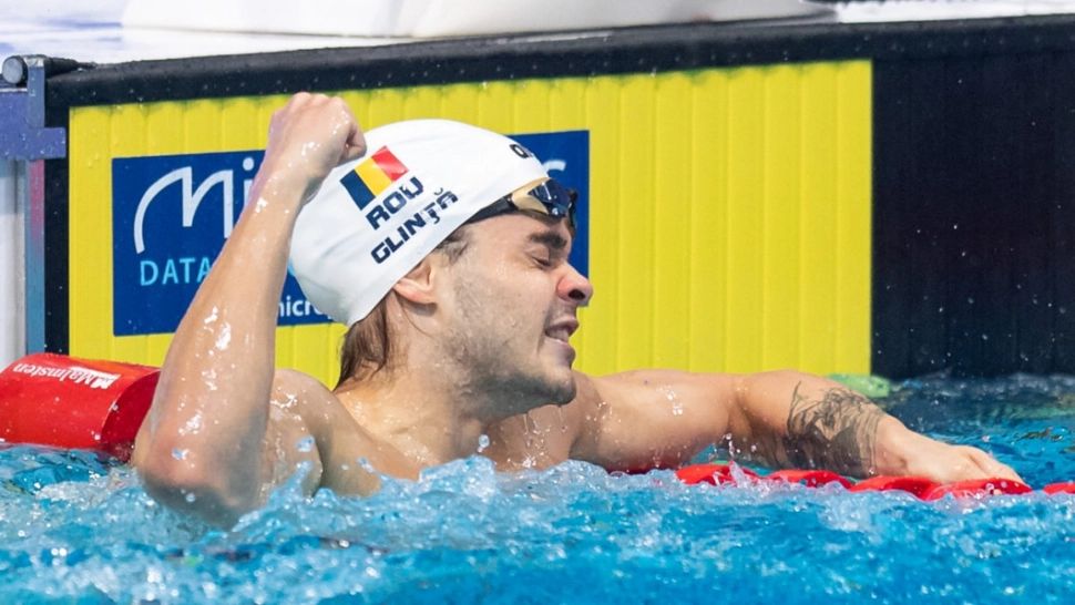Robert Glință, calificat în finală la 50 m spate cu al șaselea timp 