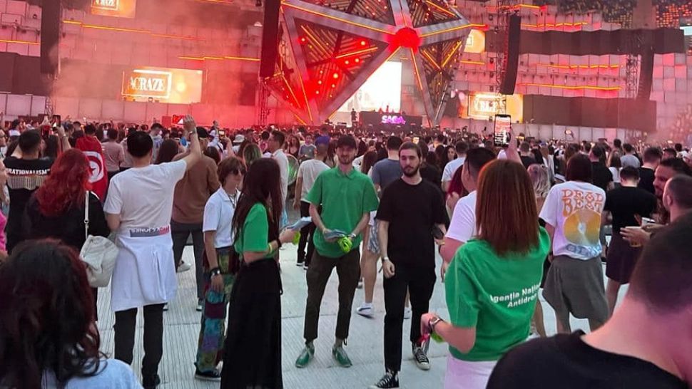 Agenția Națională Antidrog - 6 mesaje de avertizare împotriva consumului de droguri la SAGA Festival