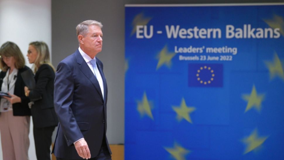 Klaus Iohannis, întâlnire cu liderii UE: se dezbat solicitările de a deveni state membre ale Ucrainei, Moldovei și Georgiei