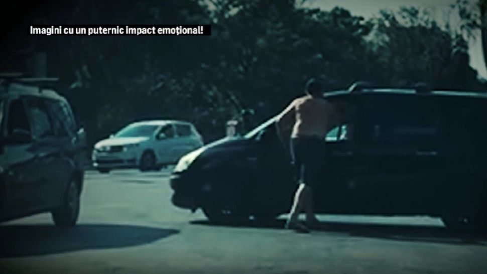 Doi bărbați s-au luat la bătaie pe un bulevard din Capitală! IMAGINI ȘOCANTE surprinse de martori 