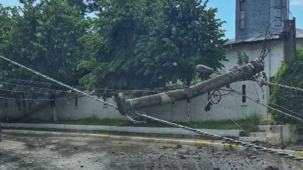 Temperaturile de FOC, urmate de FURTUNI VIOLENTE! HAOS în jurul Capitalei - VIDEO