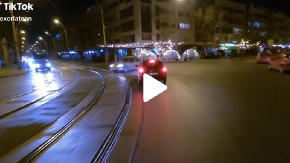 VIDEO – Ce a surprins un șofer român în trafic – Putea să fie o tragedie, dar s-a terminat într-un mod amuzant