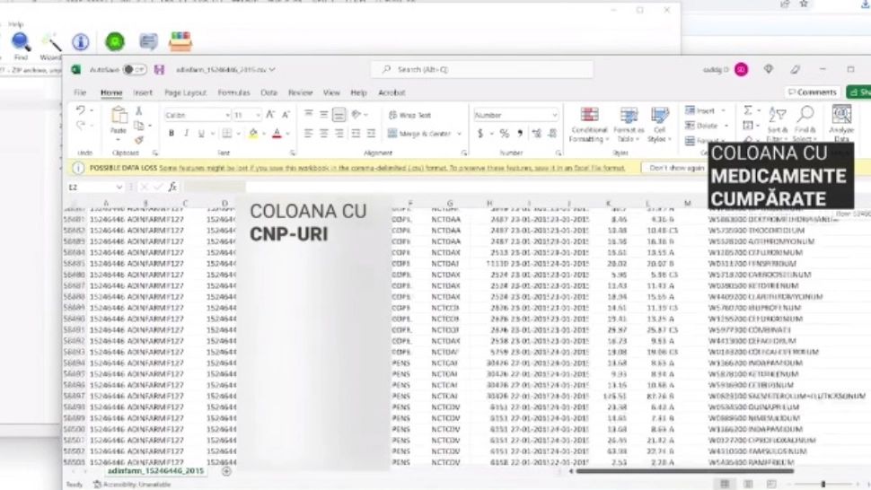 Scurgere de date din sistemul medical românesc. Informații despre bolile a mii de pacienți, divulgate - VIDEO