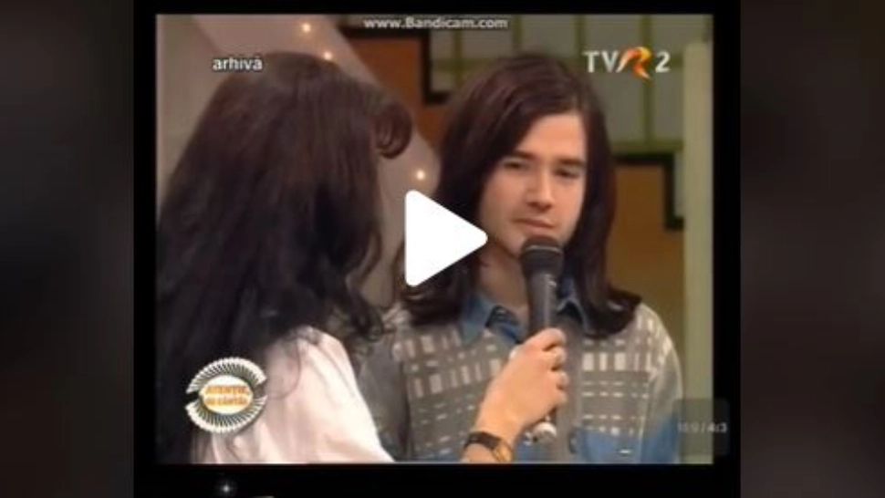 VIDEO – Imagini de colecție cu Laurențiu Duță de la 3 Sud Est la începutul carierei – îl imita pe Michael Jackson și avea părul lung