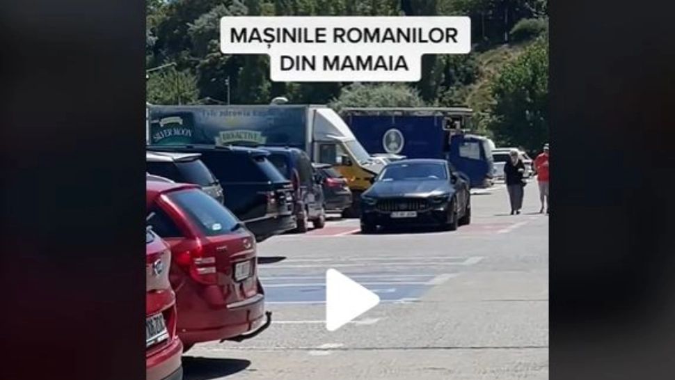 VIDEO – Experiment inedit într-o parcare din Mamaia Nord – Cât costă mașinile parcate în doar câteva sute de metri