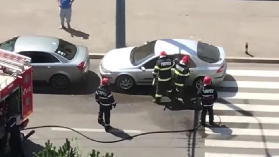 A vrut să-și dea foc pentru că-l părăsește soția și a căzut de la fereastra apartamentului. Scenă șocantă la Turnu Severin