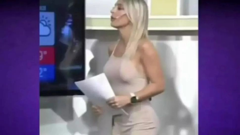 VIDEO – O prezentatoare a făcut furori după ce s-a întors cu spatele pentru a explica știrile – Imaginea care le-a făcut ziua mai bună telespectatorilor