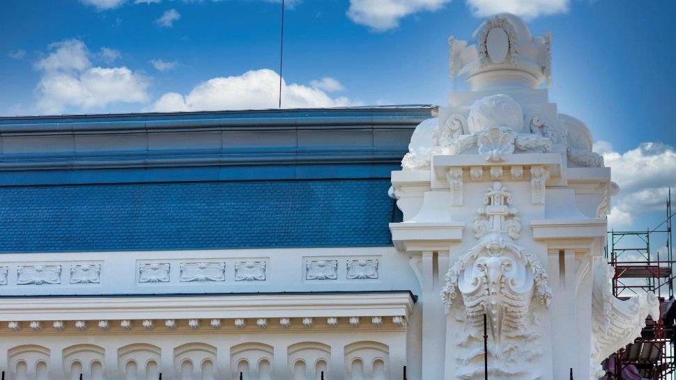 Primele imagini după începerea lucrărilor de renovare a Cazinoului Constanța - FOTO