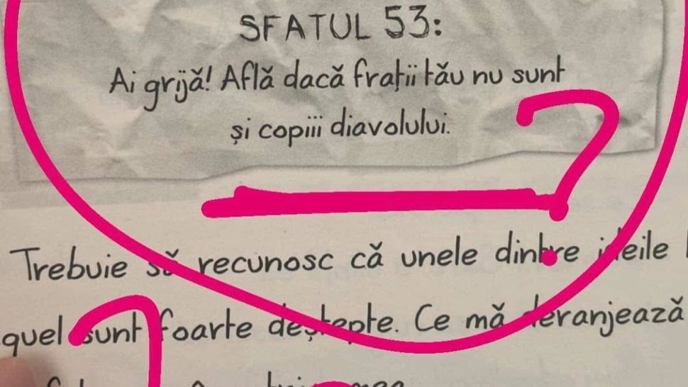 Cărți cu sfaturi TOXICE pentru copii, în librăriile din România: "Părinții sunt destul de proști și CRED ORICE dacă ai o scuză bună" - FOTO