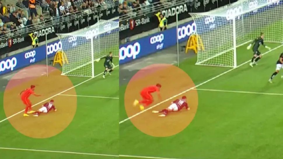 VIDEO | A fost sau nu penalty la faza controversată care a dus la calificarea FCSB-ului: „S-a aruncat, a fost o cădere ieftină! Teatral!”