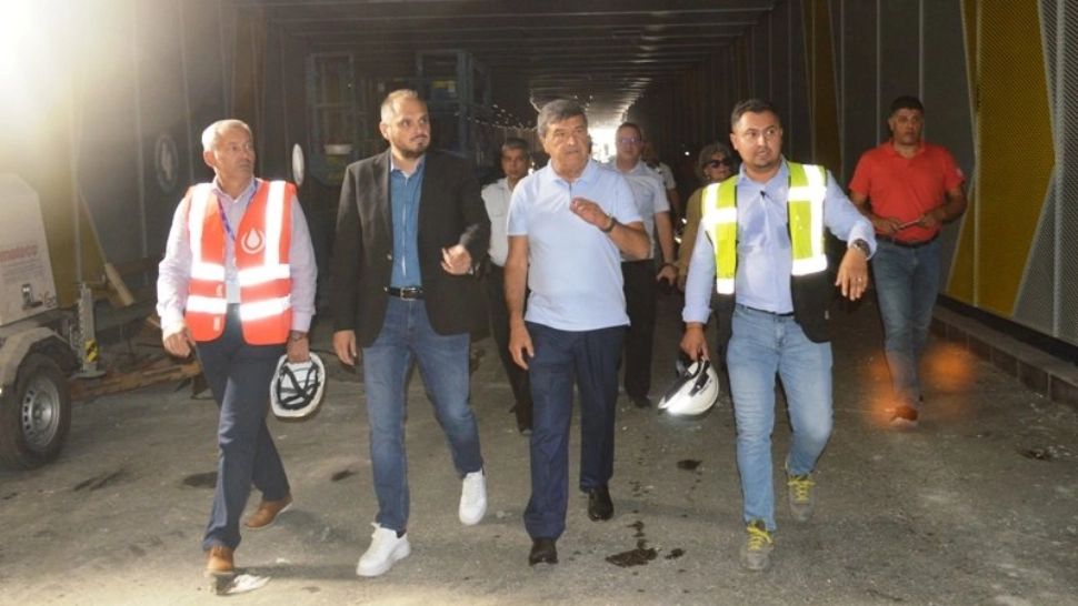 Când se va redeschide Pasajul Unirii. Prefectul Capitalei a verificat stadiul lucrărilor de consolidare şi reabilitare